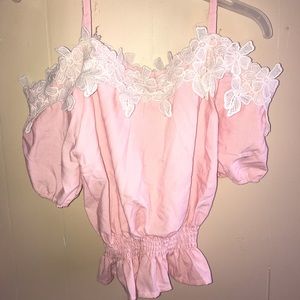 Off the shoulder top